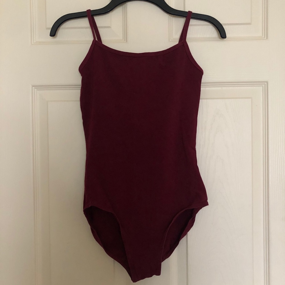 Soft & Elegant Maroon Balera Leotard